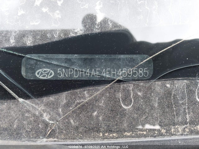Hyundai dohc mpi nu 2014 5NPDH4AE4EH459585 Image 20