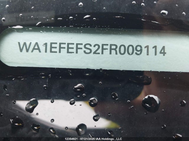 WA1EFEFS2FR009114 Audi 2.0t