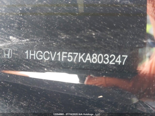 1HGCV1F57KA803247 Honda l15be
