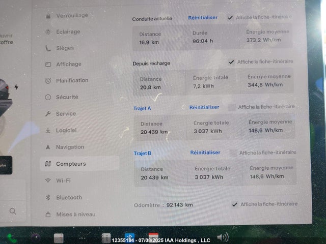 5YJ3E1EA5NF175276 Tesla MODEL 3