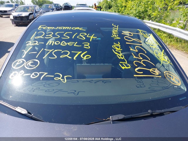 5YJ3E1EA5NF175276 Tesla MODEL 3