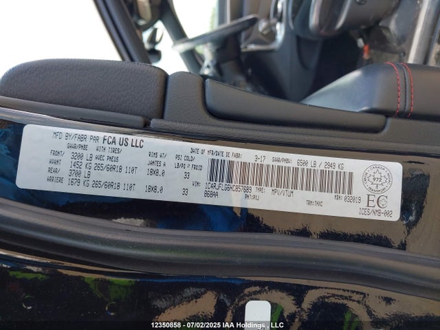 1C4RJFLG6HC857689 Jeep 2017