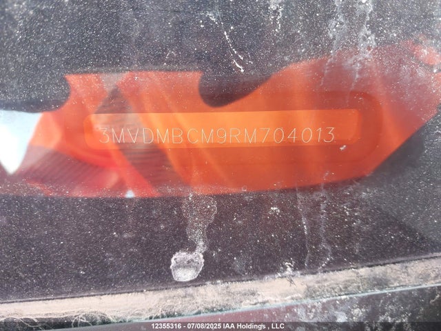 3MVDMBCM9RM704013 Mazda pyukd