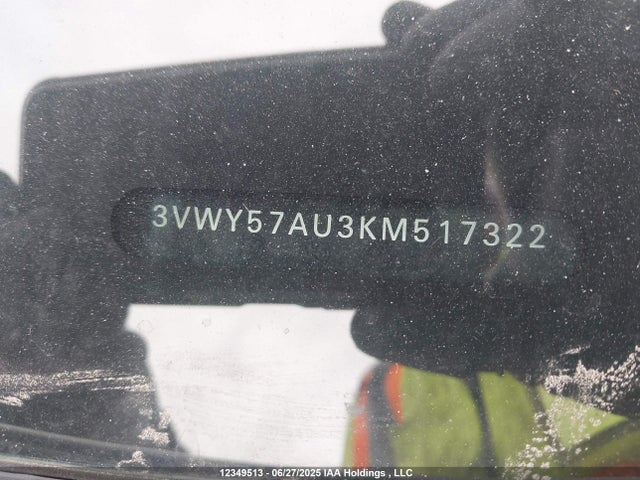 3VWY57AU3KM517322 Volkswagen 1.4 tsi