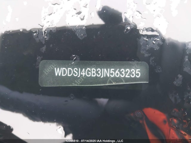 WDDSJ4GB3JN563235 Mercedes-Benz CLA-Class