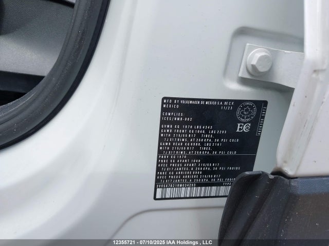 Volkswagen tsi 2024 3VVSX7B21RM034293 Image 18