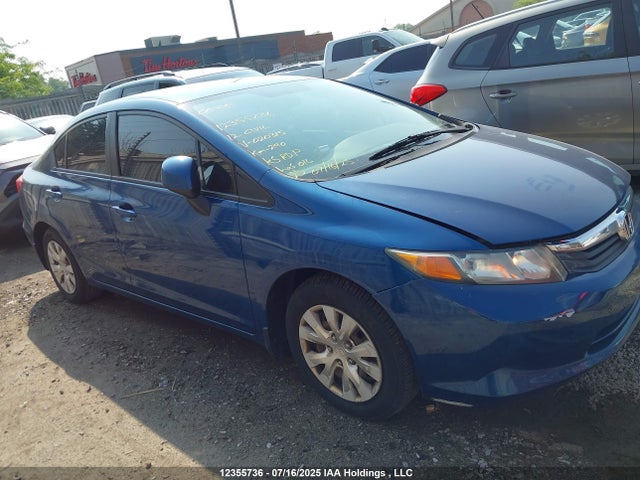 Продажа на аукционе авто 2012 Honda Civic Lx, vin: 2HGFB2F48CH020315, номер лота: 12355736