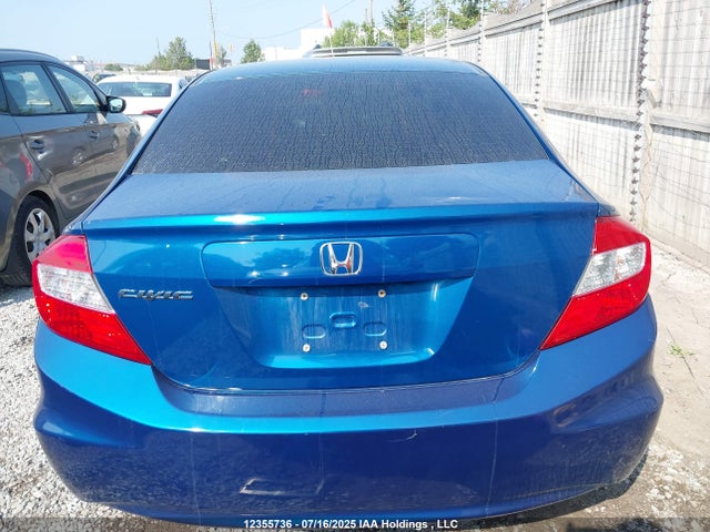 Продажа на аукционе авто 2012 Honda Civic Lx, vin: 2HGFB2F48CH020315, номер лота: 12355736