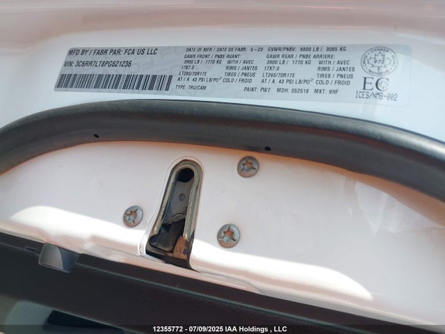 RAM 2023 2023 3C6RR7LT8PG621236 Image 18