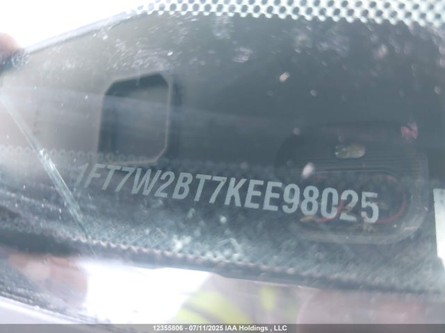 1FT7W2BT7KEE98025 Ford 2019