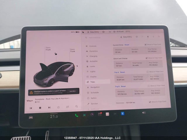 5YJ3E1EB7NF128694 Tesla MODEL 3