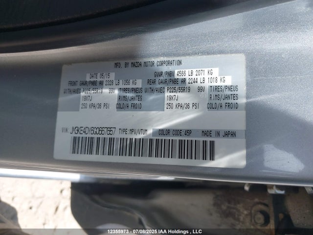 JM3KE4DY6G0667657 Mazda py