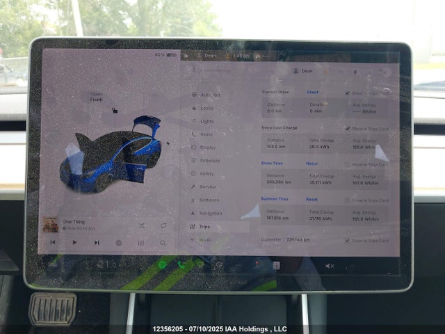 5YJ3E1EAXJF022841 Tesla MODEL 3