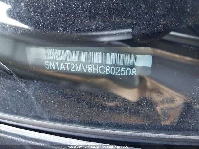 5N1AT2MV8HC802508 Nissan 2017