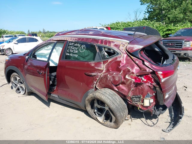 12356315 :رقم المزاد ، KM8J3CA25GU083243 vin ، 2016 Hyundai Tucson Premium 1.6 مزاد بيع