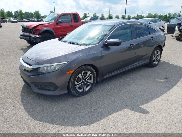 12356365 :رقم المزاد ، 2HGFC2F52HH014250 vin ، 2017 Honda Civic مزاد بيع