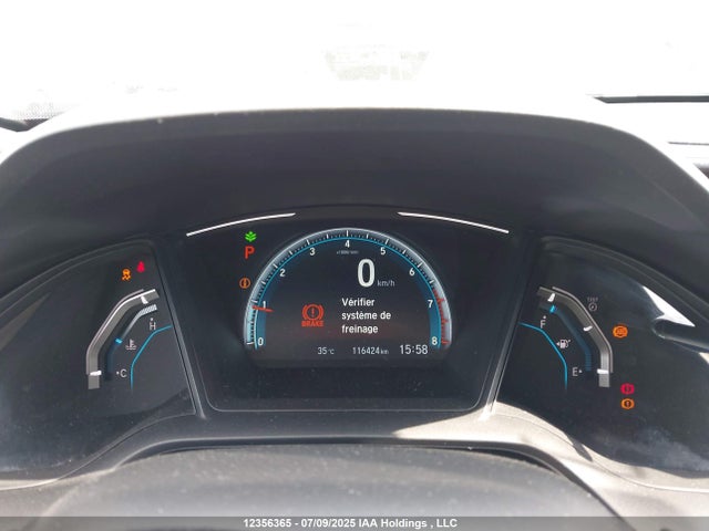 12356365 :رقم المزاد ، 2HGFC2F52HH014250 vin ، 2017 Honda Civic مزاد بيع