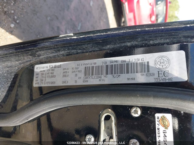 RAM 2020 2020 1C6RR7KT6LS132046 Image 9