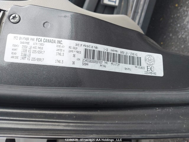 Dodge 2016 2016 2C4RDGBG9GR267037 Image 19