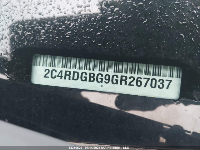 Dodge 2016 2016 2C4RDGBG9GR267037 Image 20