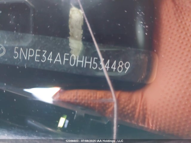 5NPE34AF0HH534489 Hyundai 2017