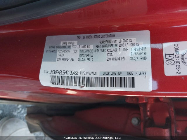 JM3KFABL5M0109488 Mazda py