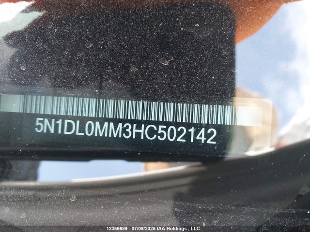 5N1DL0MM3HC502142 Infiniti QX60