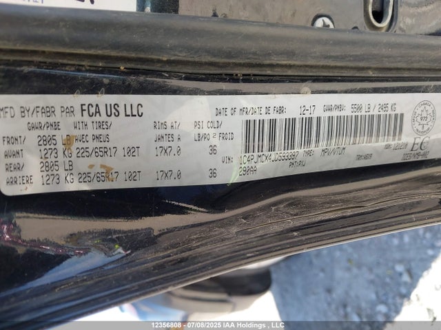 Jeep Cherokee 2018 1C4PJMCX4JD593397 Image 9