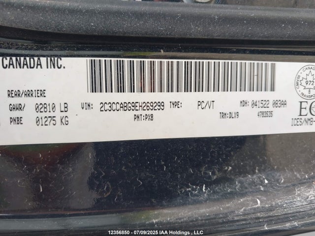 2C3CCABG9EH269299 Chrysler 300