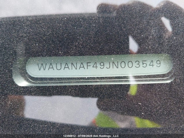 WAUANAF49JN003549 Audi A4 2.0t Komfort