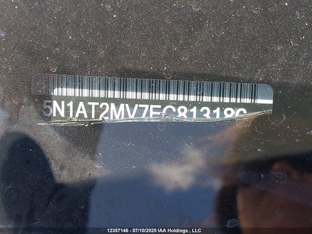 5N1AT2MV7EC813186 Nissan 2014