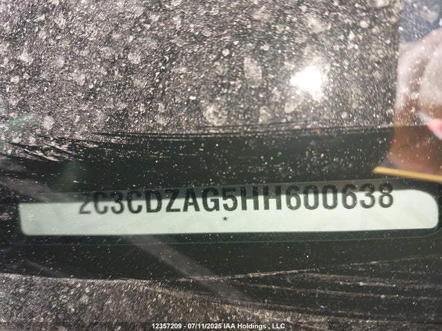 2C3CDZAG5HH600638 Dodge 2017