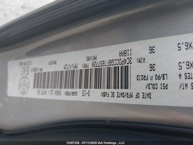 Dodge Journey 2015 3C4PDCCG6FT657720 Image 9