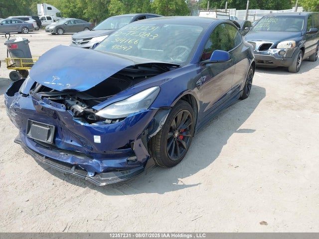 Tesla MODEL 3 2022 5YJ3E1EA4NF314166 Image 2