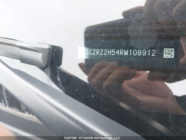 3CZRZ2H54RM108912 Honda k20z5