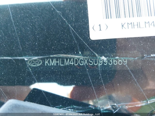 KMHLM4DGXSU993689 Hyundai mpi nu pe