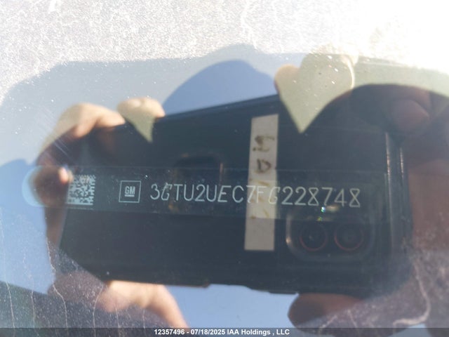 3GTU2UEC7FG228748 GMC l83 - vvt, active fuel management, aluminum