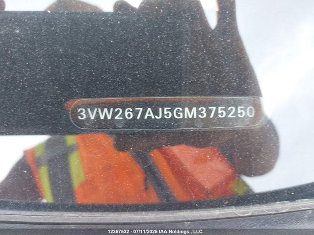 3VW267AJ5GM375250 Volkswagen 1.4t