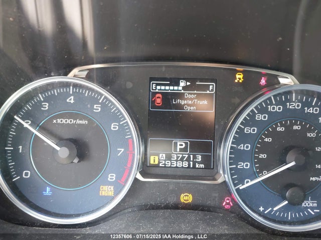 JF2GPABC8G8303922 Subaru naturally aspirated
