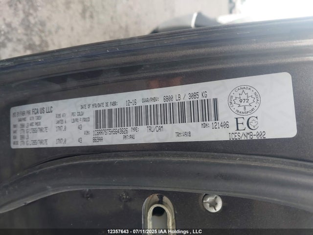 1C6RR7ST5HS643626 Dodge 1500