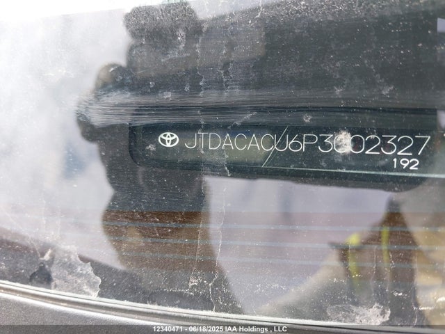 JTDACACU6P3002327 Toyota m20a-fxs, 1vm