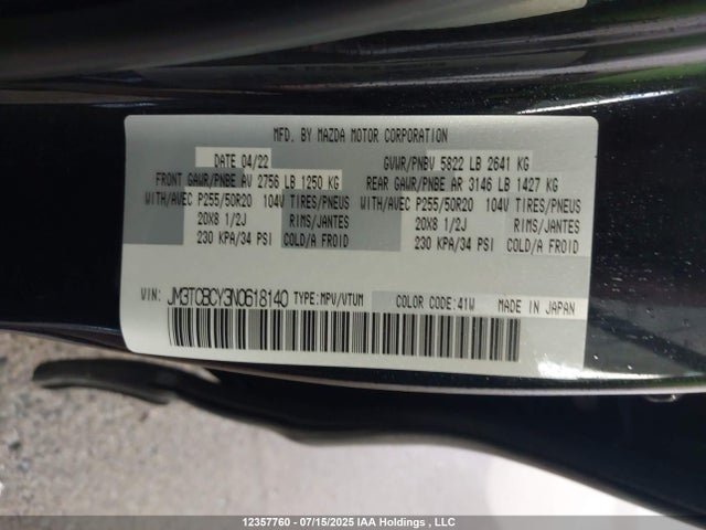 JM3TCBCY3N0618140 Mazda py