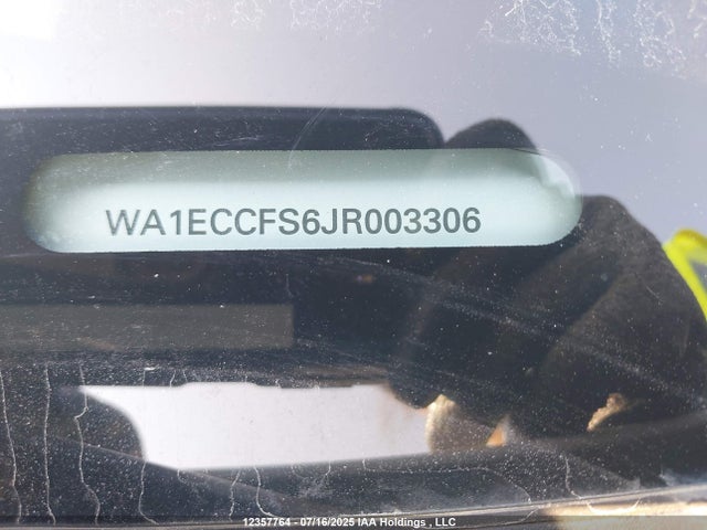WA1ECCFS6JR003306 Audi 2018