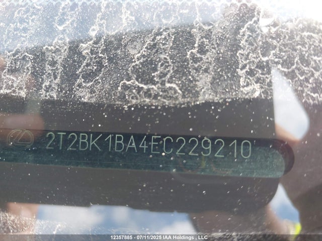 2T2BK1BA4EC229210 Lexus 2gr-fe