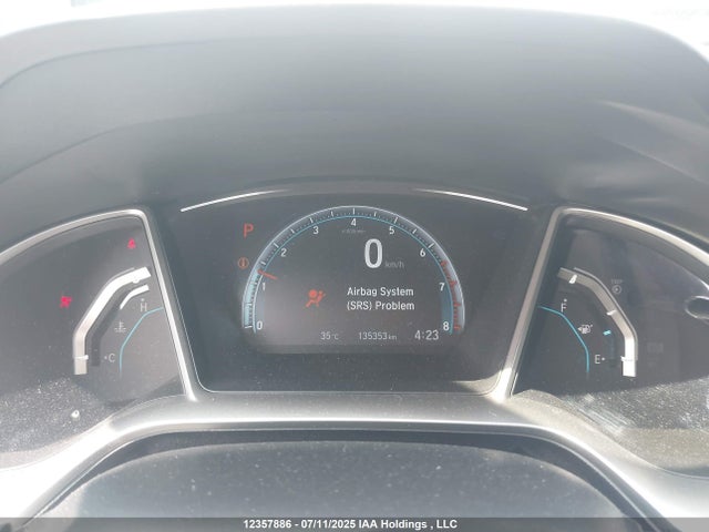 2018 Honda Civic Touring მანქანა იყიდება აუქციონზე, vin: 2HGFC1F9XJH108251, აუქციონის ნომერი: 12357886