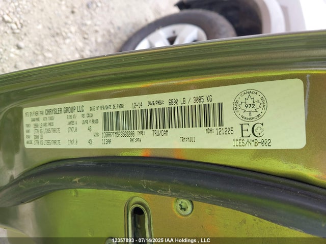 RAM 1500 2015 1C6RR7TM5FS569208 Image 18