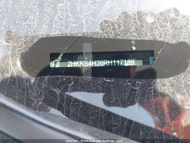 2HKRS4H26RH117189 Honda l15be