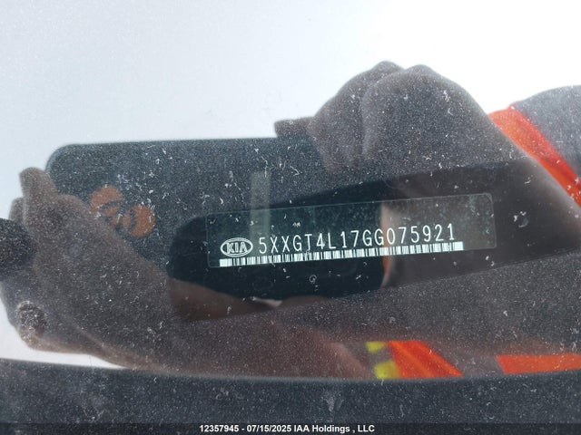 5XXGT4L17GG075921 KIA t-gdi gamma