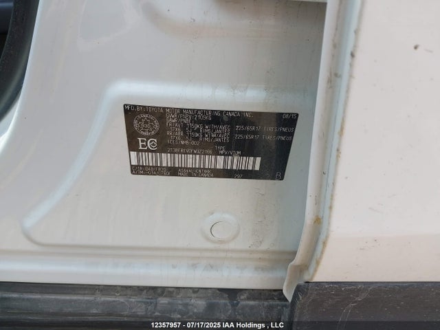 2T3BFREV0FW372166 Toyota 2ar-fe
