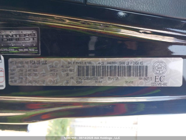 1C4HJXDG9KW643995 Jeep Wrangler